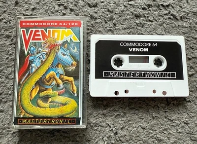 VENOM - Mastertronic - Commodore 64 C64 C128 - Tested See photos vgc - Image 1 of 4