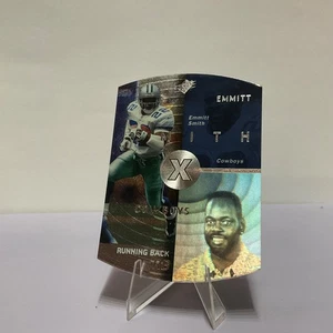 Die Cut 🏈 1998 Upper Deck SPX Blue EMMITT SMITH #12 Cowboys - Imagen 1 de 4
