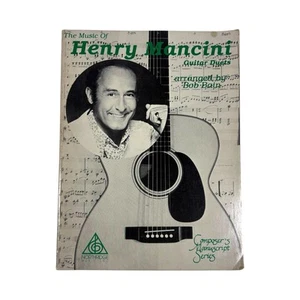 Guitarra Henry Mancini Duetos Partituras Cancionero Incluye Charada y Pantera Rosa RARO - Imagen 1 de 4