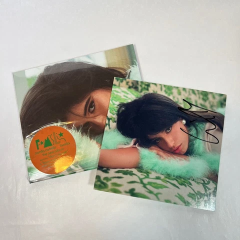 Camila Cabello Signed CD Insert for Familia, Autographed Album SOLD OUT Cover