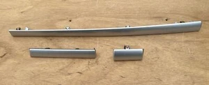 Insertos de tablero para Renault Clio MK3 borde de moldeo plateado - Imagen 1 de 13