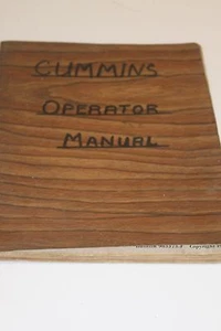 Cummins Operator Manual H and NH Series Diesel Engine - Picture 1 of 6