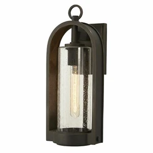 Minka Lavery 72452-143C Kamstra 1 Light Oil Rubbed Bronze Outdoor Wall Light - Picture 1 of 1
