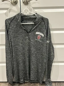 Indiana Hoosiers Under Armour Mens Medium 1/4 Zip - Picture 1 of 1