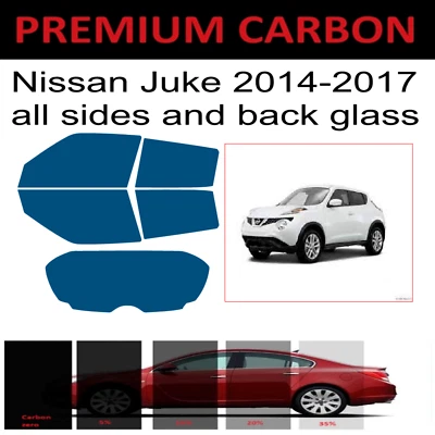 Premium Carbon Window Tint fits Nissan Juke SUV 2014-2017 precut tint - Изображение 1 из 4