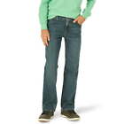 Wrangler Five Star Flex Boot Cut Denim Jeans w/ Adjustable Waist, Size 10 Husky