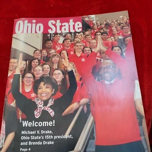 Ohio State University ALUMNI ASSOC MAG - Welcome! Michael V Drake Mar-Apr 2014 - Picture 1 of 4