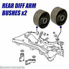 For Mitsubishi Outlander 03- Rear Differential Diff Support Mount Arm Bush Set