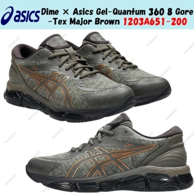 Dime × Asics Gel-Quantum 360 8 Gore-Tex Major Brown 1203A651-200 Tamaño para ... - Imagen 1 de 4