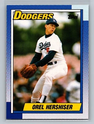 1990 O-Pee-Chee Orel Hershiser #780 - Los Angeles Dodgers - Canadian/French - Image 1 of 2