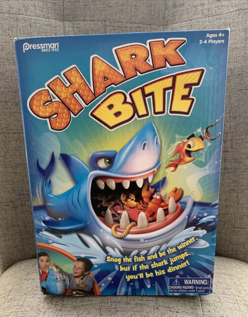 Shark Bite -- Roll the Die and Fish for Colorful Sea Creatures Before the  Shark Bites Game!