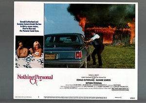 NOTHING PERSONAL-1980-LOBBY CARD-COMEDY-DABNEY COLEMAN-ARSON-fine FN