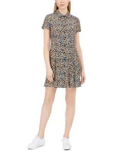 Calvin Klein Jeans Floral-Print Shirtdress Wildflowers SZ XL - Picture 1 of 1