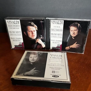 Lot: Antonio Vivaldi Shlomo Mintz CD Violin Concertos Volume 1 2 8 9 10 String 3 - Picture 1 of 11