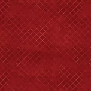 Wilmington Prints - Essentials 108" Wide Backing - Trellis - Red, Fabric BTY - Picture 1 of 2