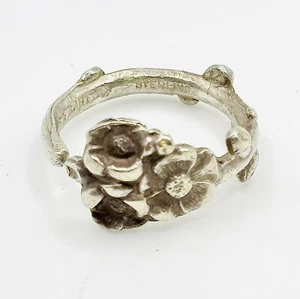 Vintage Reed & Barton Sterling Silver Spoon Ring Size 6.5 - Picture 1 of 4