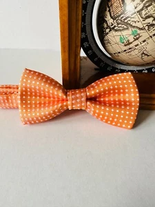 Kids Bow Tie Boys Polka Dot Bowknot Colorful Bowtie Tuxedo Ties Wedding Party - Picture 1 of 30