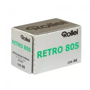 ROLLEI PELLICOLA RETRO 80S 120 BIANCO E NERO - Foto 1 di 1