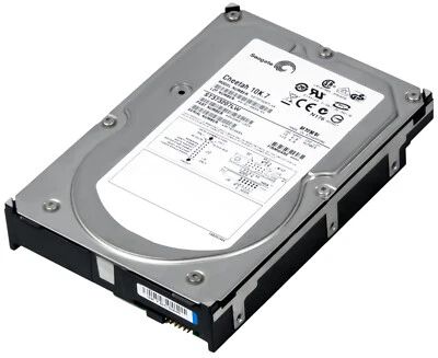 Hard Drive Seagate Cheetah 10K.7 ST373207LW 73GB 10K Ultra320 SCSI 3.5 " Inch - Image 1 of 3