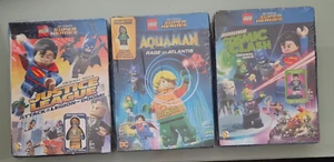 justice league COSMIC CLASH ATTACK THE LEGION OF DOOM RAGE ATLANTIS DVD LOT NEW - Picture 1 of 3