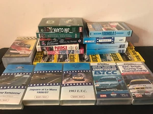 Motorsport Motor Racing VHS Tape Bundle x 20 Job Lot - BTCC, Formula 1, Seen... - Picture 1 of 3
