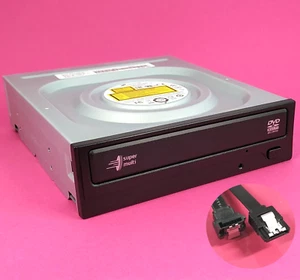 LG DVD Brenner RW intern internes Einbau Laufwerk für Computer PC + SATA Kabel - Bild 1 von 3