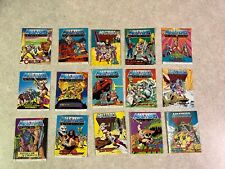15 Vintage 1982-1984 He-Man Masters of the Universe Figure Mini Comic Book LOT