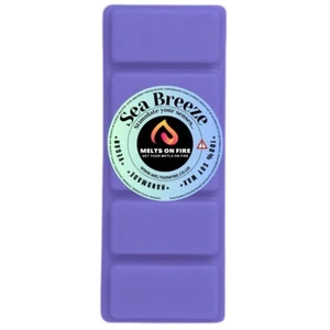 Sea Breeze Wax Melt Snap Bar 5 Blocks Highly Scented Handmade UK Aromatherapy - Picture 1 of 3