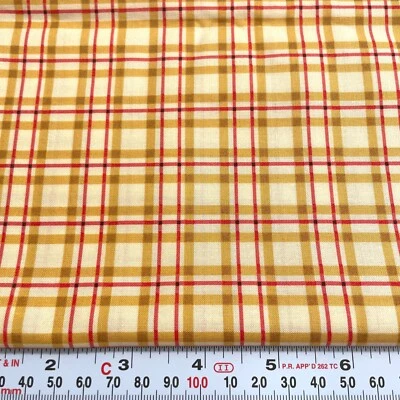 Nine Lives & Old Wives Elinor Peace Bailey P&B Textiles Cotton Remnant 10" x 44" - Image 1 of 2