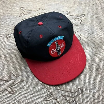 Vintage Coca Cola Snapback Cap Made In USA - Bild 1 von 3