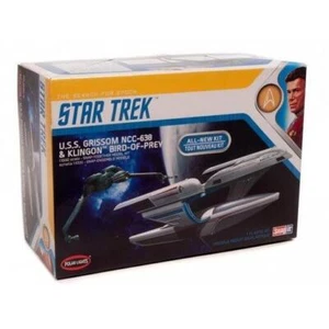 Star Trek 1:1000 U.S.S. Grissom NCC-638 and Klingon Bird of Prey SNAP KIT - Picture 1 of 4