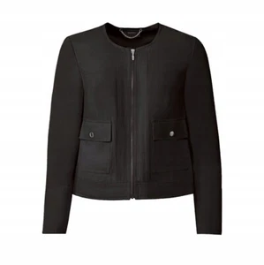 Giacca donna ESMARA giubbino estivo elegante nero materiale velluto taglia 42 - Foto 1 di 4