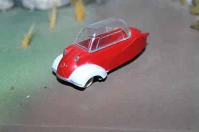 3" QUIRALU diecast Messerschmitt moto car made in France - Image 1 of 4