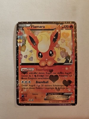 Flamara EX, Pokemon TCG,  Generationen,  Deutsch,  2016, RC6/32 - Bild 1 von 4