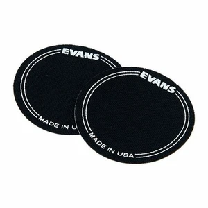 Evans EQ Patch EQPB1 2er Pack schwarz Nylon Bass Drum Impact Pads - Bild 1 von 2