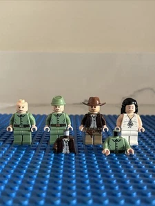 Lego Indiana Jones  4 Minifigures - Picture 1 of 5