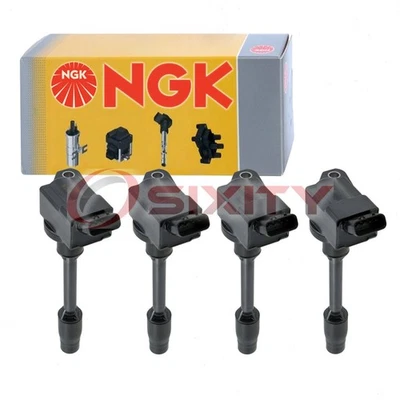 4 pc NGK 49181 U5398 Ignition Coils for UF811 E1311 90919-02272 Spark Plug cn - Image 1 of 4