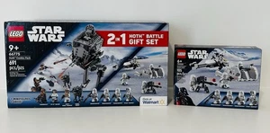 NEU Menge 2 LEGO Star Wars 66775 Hoth Combo Pack 691 Stück Geschenkset 2-in-1 - Bild 1 von 10
