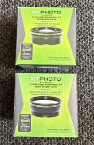 Xit Pro XT52WAB 52mm 0.43x High Definition AF Wide Angle & 2.2x Telephoto Lens - Picture 1 of 4