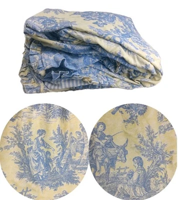 Juego de cama completo de algodón estilo Tolie victoriano vintage legado edredón, fundas, falda de cama Foto 1 de 4