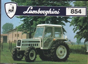 Lamborghini "854" Tractor Brochure Leaflet - Picture 1 of 1