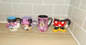 4 Disney Minnie große Becher Kaffeetassen - "Mouse Mornings Aren't Pretty", Kleid - Bild 1 von 18
