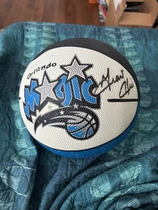 Grant Hill signierter Ball Makel Orlando Magic Lesen - Bild 1 von 5