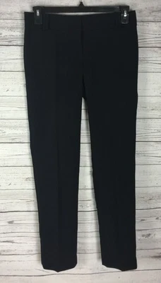 Ann Taylor LOFT Marisa Women’s Black Straight Leg Stretch Dress Pants Size 2 - Image 1 of 4