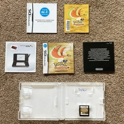 Nintendo DS Pokémon Heartgold Version Boxed Game Complete With Manuals - Image 1 of 4