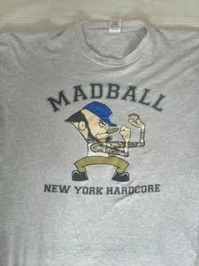 MADBALL t shirt - NEW YORK HARDCORE - Irish Fighter - RARE - Picture 1 of 2