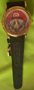 VINTAGE NINTENDO 64 / SUPER MARIO FLIP FLOP HOLOGRAM LENTICULAR N64 LAUNCH WATCH - Picture 1 of 17