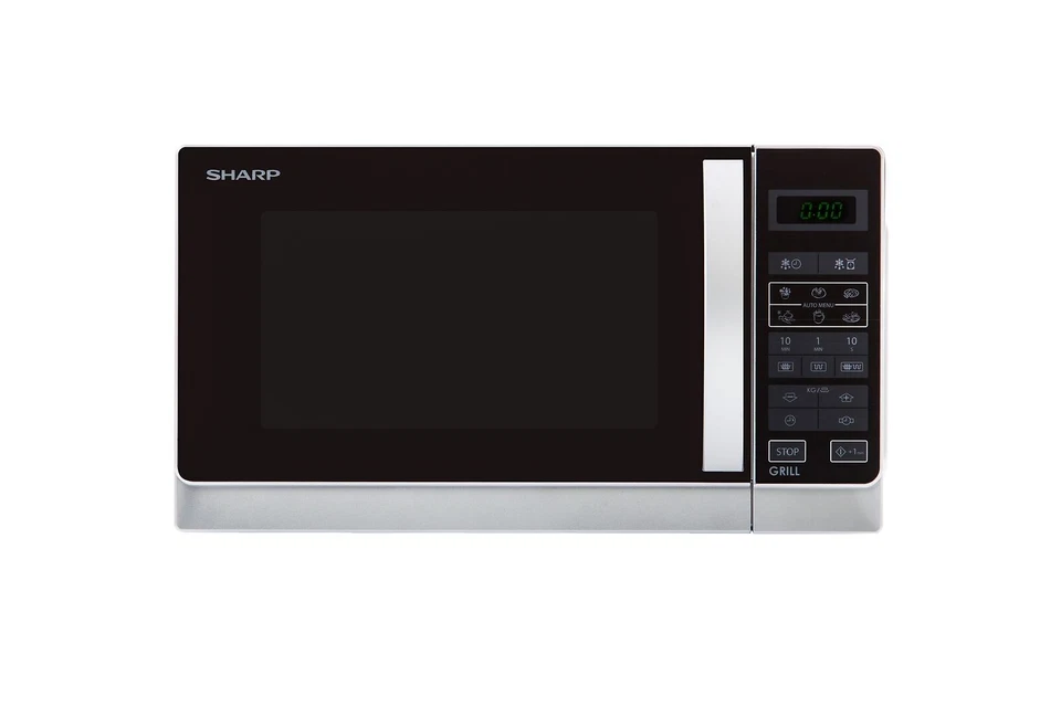 Sharp R-642INW 800W 20L Mikrowelle mit Grill - Silber - Bild 1 von 1