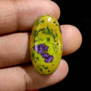 28,00 Cts Natural Atlantisite Stichtite Supply Cabujón Ovalado 31X17X6,5 MM - Imagen 1 de 5