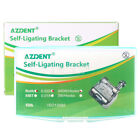 AZDENT Dental Metal Self-Ligating Brackets Braces Mini Roth.022 Hooks 345 USA
